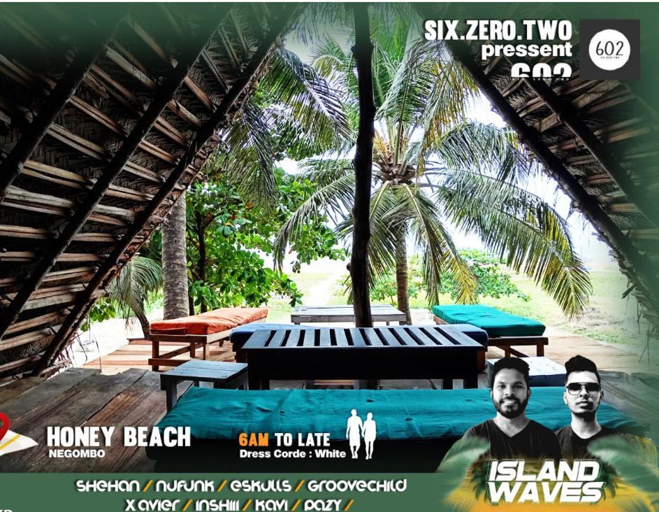 Honey Beach Hostel Negombo Eksteriør billede